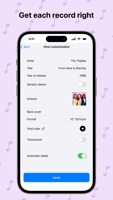 Music Player: Vinyl Fetish Screenshot