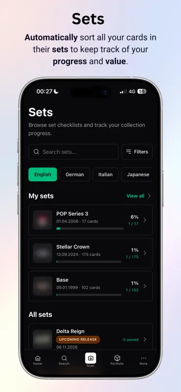 CollectHolo - TCG Tracker App screenshot 4 of 10