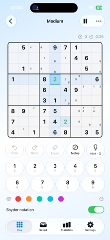 mySudoku: Learn & Play Screenshot 2 of 10
