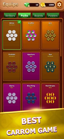Carrom Pool: Disc Board Game iPhone screenshot