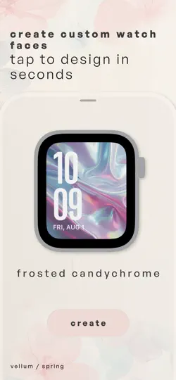 Captura de pantalla de Watch Face Aesthetic Gallery en iPhone 3