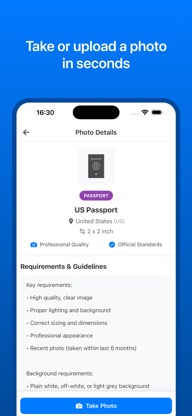 PhotoID: Passport & Visa Photo screenshot 5