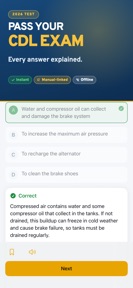 CDL Prep Exam 2026: Permit screenshot