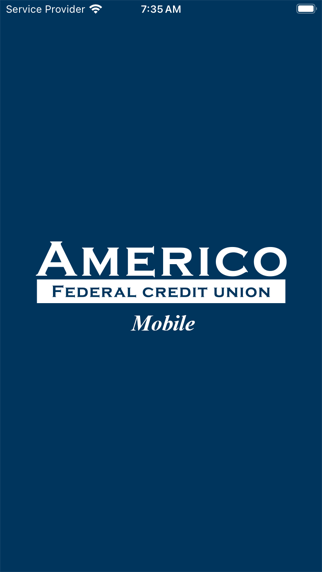 Americo Federal Credit Union Screenshot