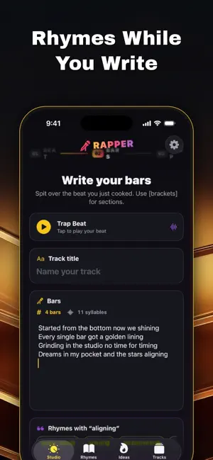 Rapper - AI Rap Maker screenshot 3