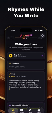 Rapper - AI Rap Maker Screenshot 3 of 5