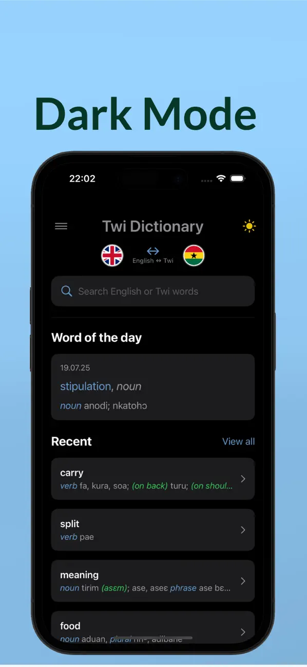 #2. Twi Dictionary (iOS) Podle: Onipaba Onipaba-Baafi