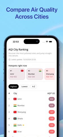 QAir：AQI与天气 screenshot