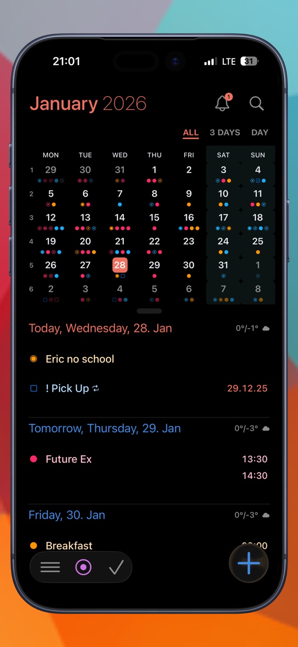 iPhone screenshot