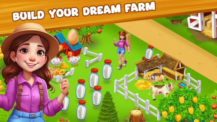 Farm Day Village Offline Games screenshot-3
