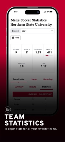 Wittenberg Tigers iPhone screenshot