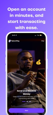 FalconPay - Send,Receive & Pay Screenshot 1 of 7