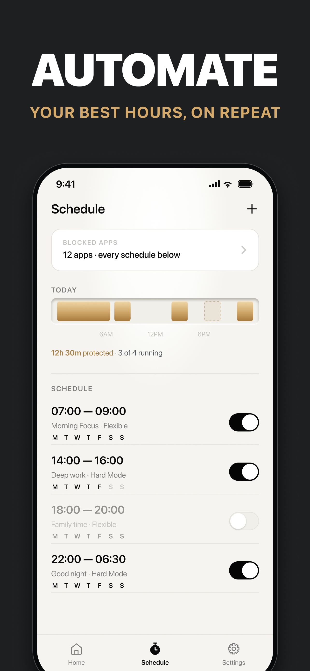Screen time control-Flux screenshot 6