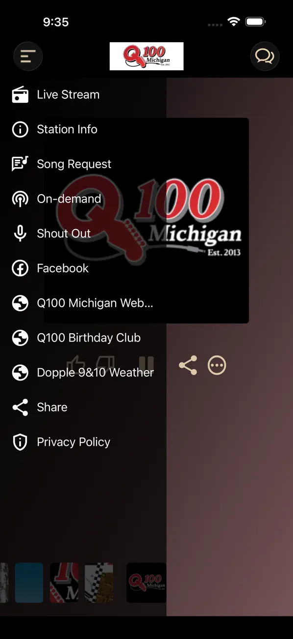 Screenshot #3 pour Q100 Michigan