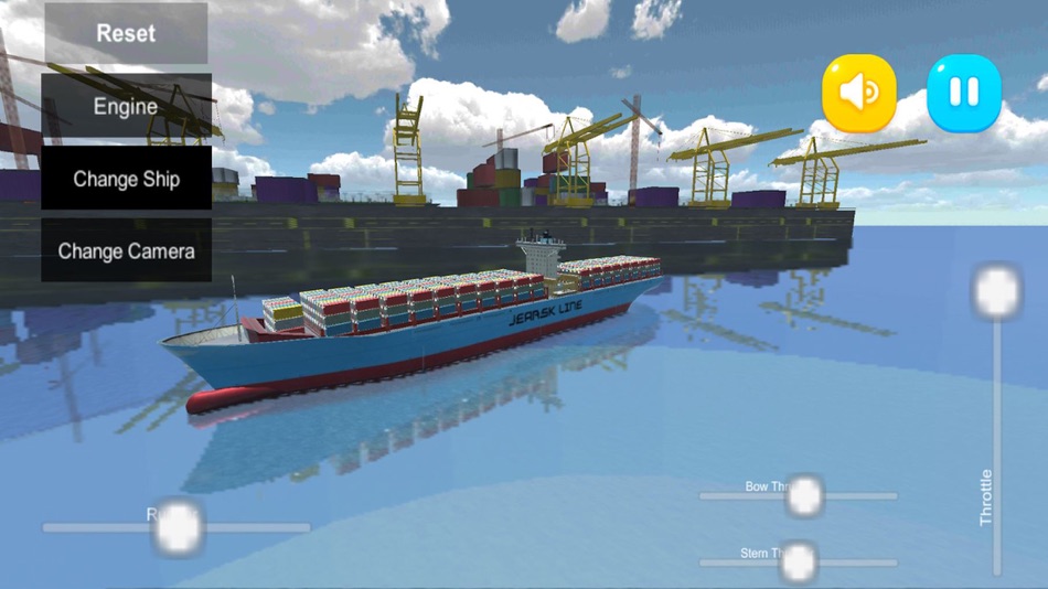 #1. Atlantic Virtual Ships Sim (iOS) Podle: Randall Gonzalez