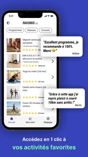 Capture d'écran de Decathlon Coach: Sport/Running sur iPhone 6