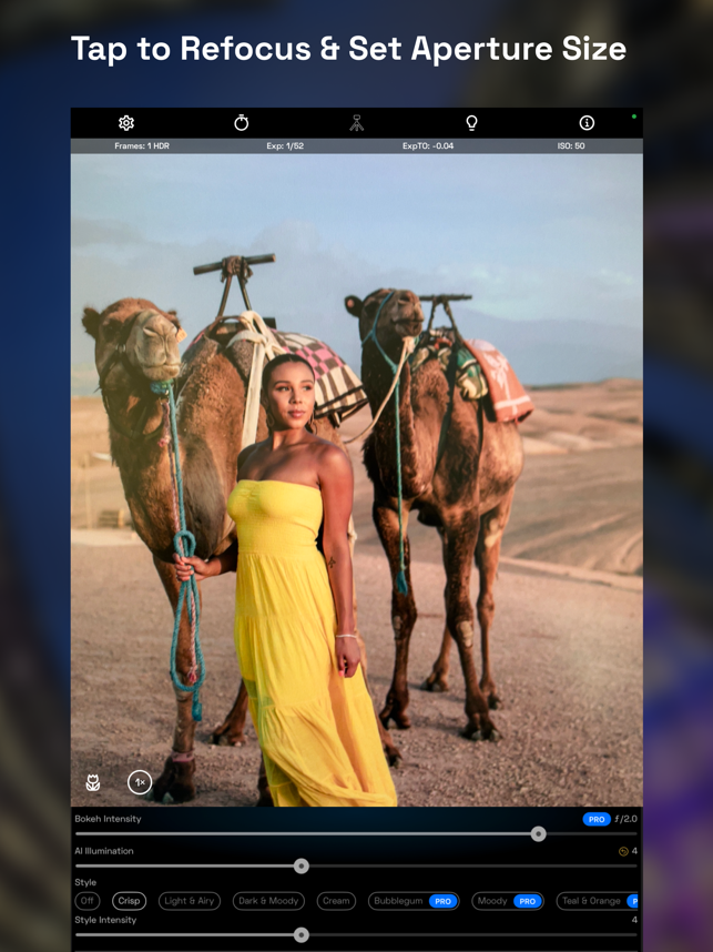 ‎NeuralCam Aperture Screenshot