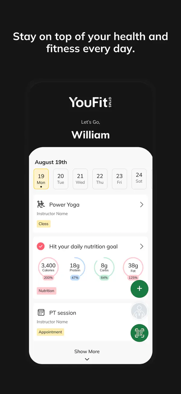 Screenshot #2 pour YouFit Gyms