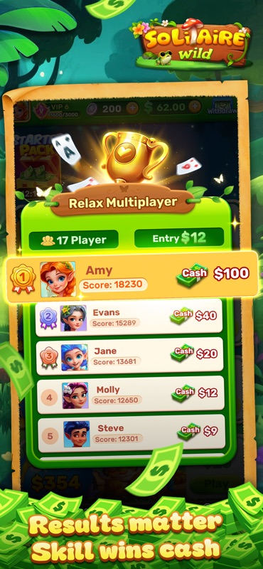 Solitaire Wild:Win Real Cash screenshot 6