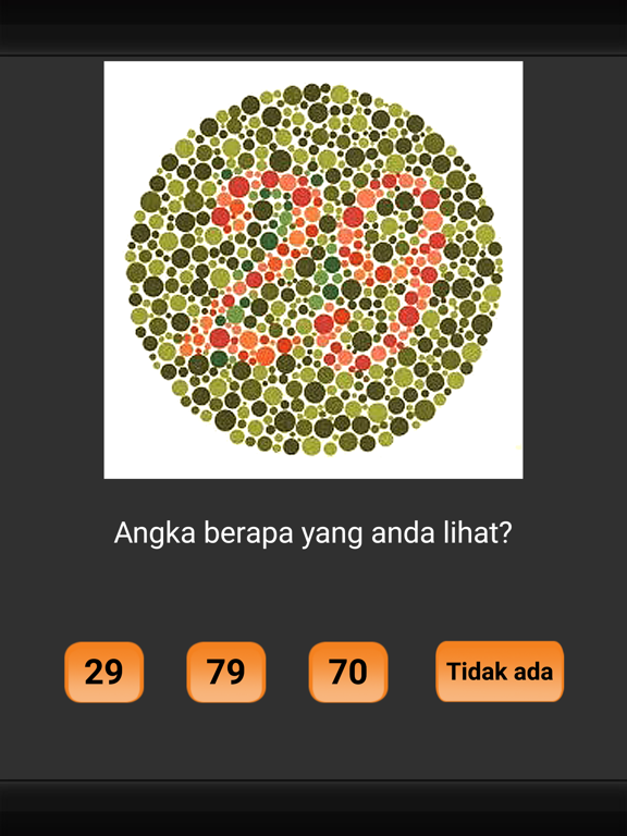 Screenshot #6 pour Tes Buta Warna Ishihara