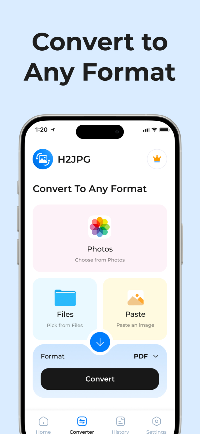 HEIC to JPG Converter - H2JPG