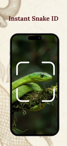 Snake Identifier & Reptile AI iPhone screenshot
