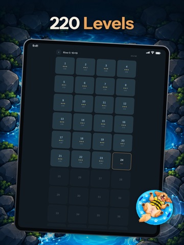 Riverdoku: Maze Logic Puzzle iPad screenshot