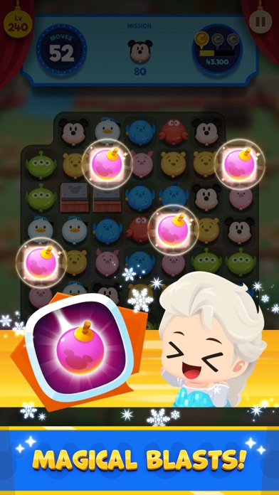 Disney Pop Town! Match 3 Games Screenshot