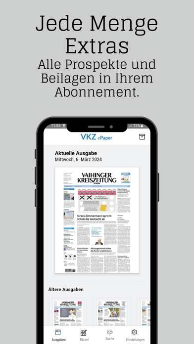VKZ ePaper Screenshot