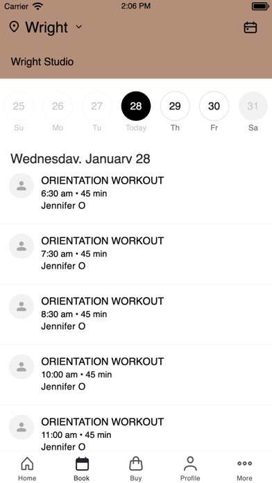 Screenshot #2 pour Studio Pilates