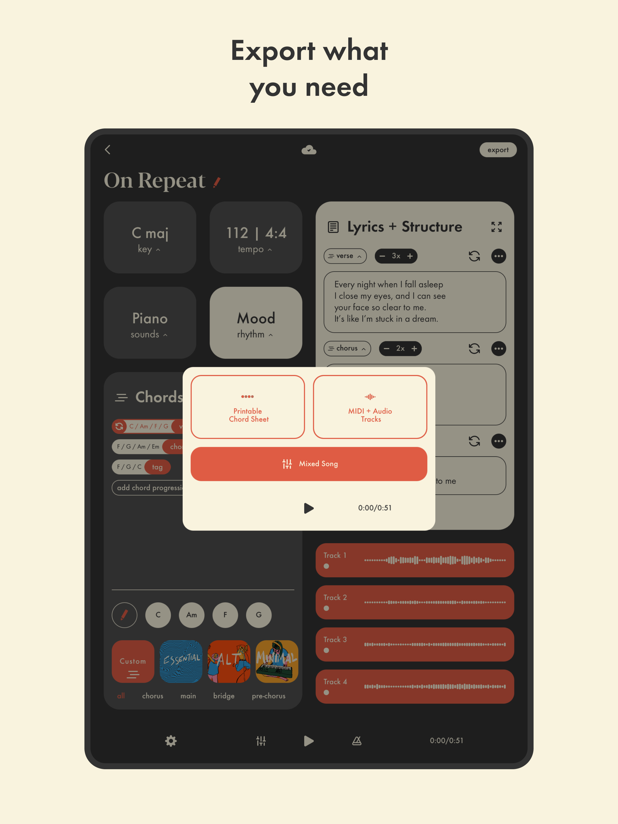 Demo: Songwriting Studio screenshot 18
