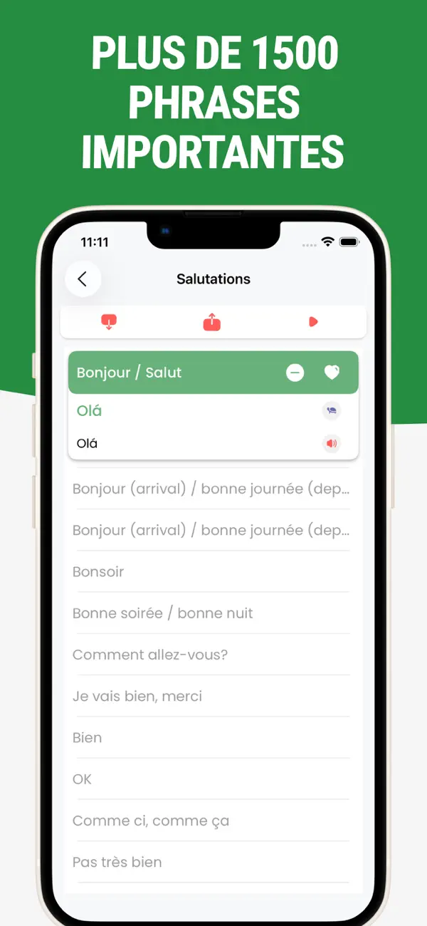 Screenshot #2 pour • Apprendre le Portugais