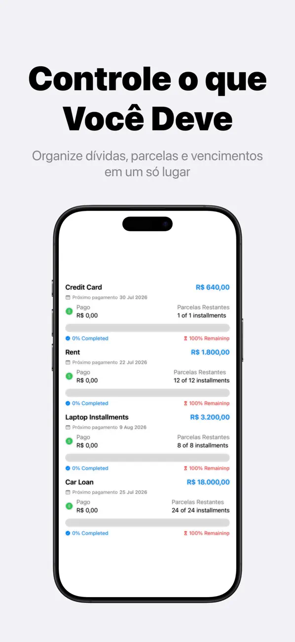 Screenshot #2 pour DebitTracker
