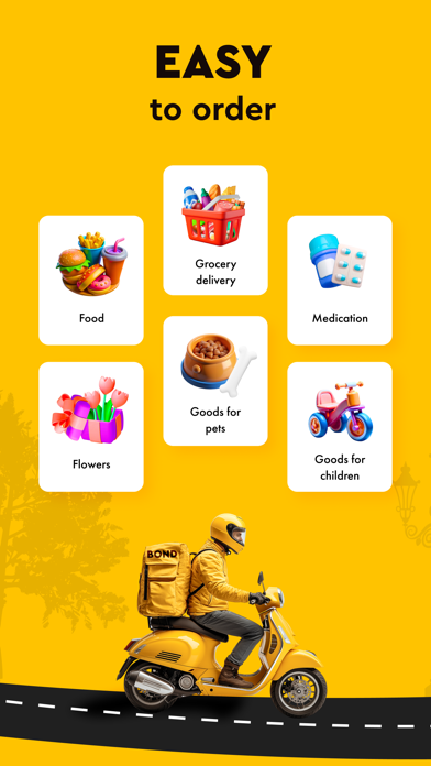 Bond: Taxi and Food Delivery screenshot 3