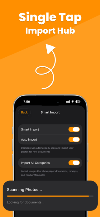 DocScan+: QR & PDF Scanner App Screenshot 6 of 8