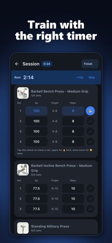 GiFit: Workout & Calorie Log Screenshot 5 of 8