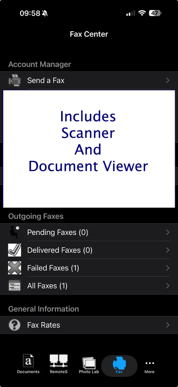 Screenshot #3 pour Faxing for iPhone