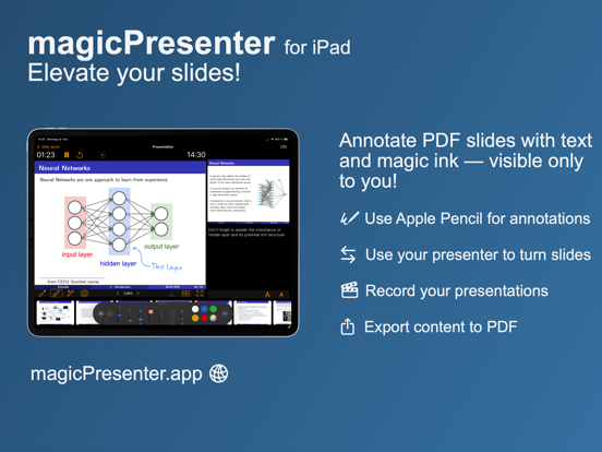 magicPresenter app screenshot