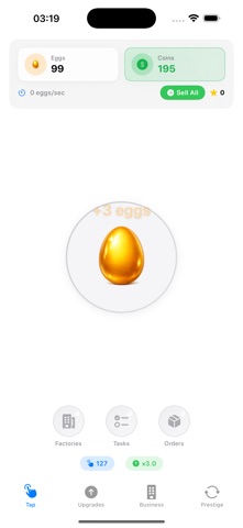 Egg Magnate Idle Screenshot 1 of 7