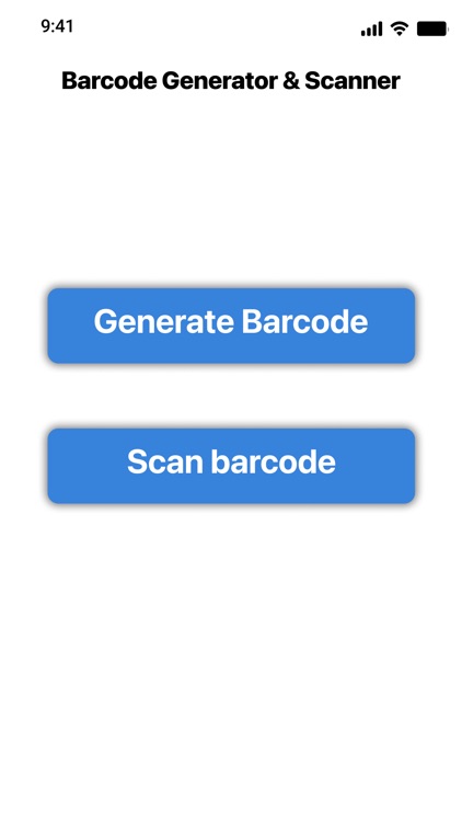 Barcode Generator + Scanner