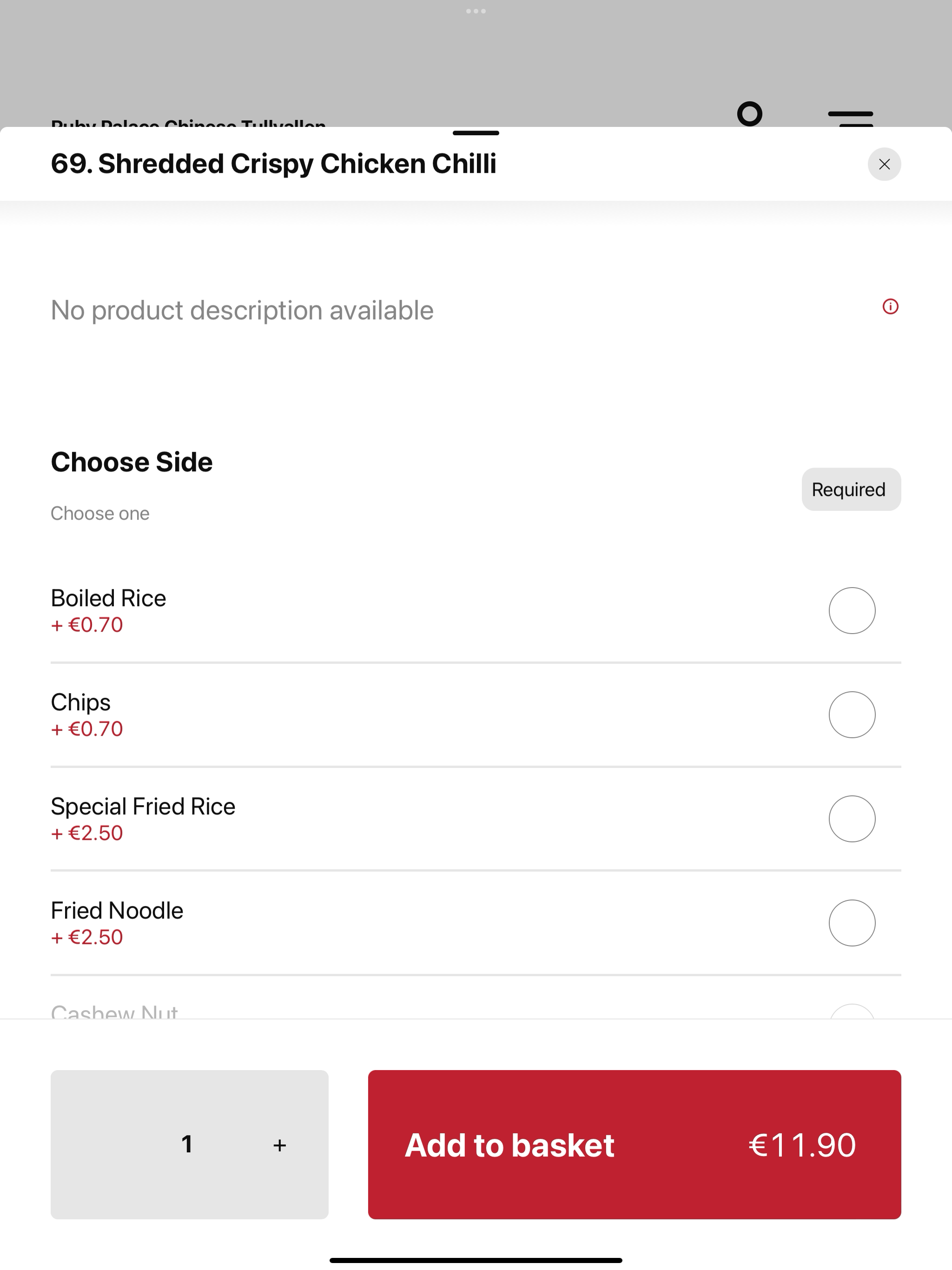 Ruby Palace Chinese