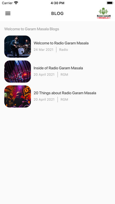 Radio Garam Masala Screenshot