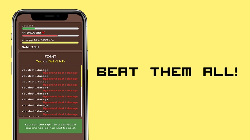 Simplest RPG Game - Text Story screenshot 4