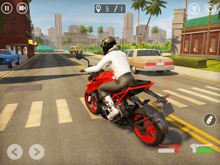 Highway Bike Racing Game 2024