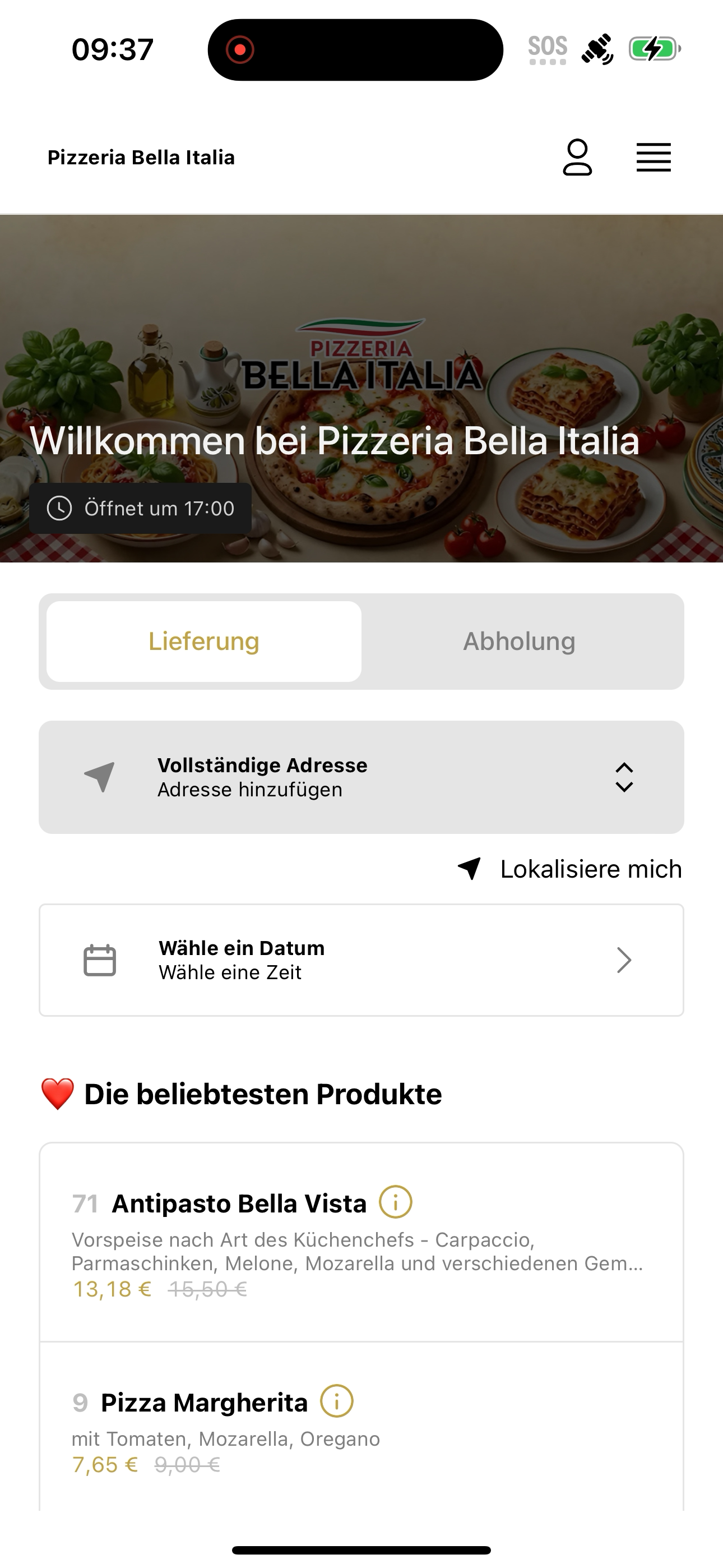 Pizzeria Bella Italia DEU screenshot 6