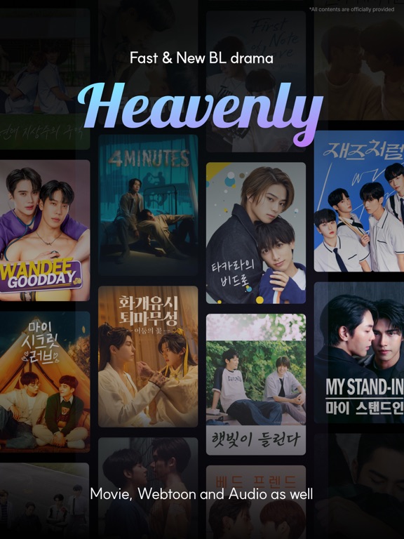 Screenshot #4 pour Heavenly : BL GL Drama Webtoon