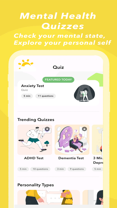 U+ Daily Routine,Mental Health Screenshot
