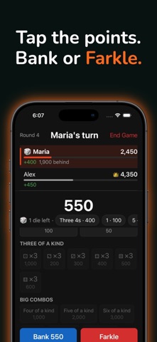 Hot Dice Count: Farkle Score screenshot 2