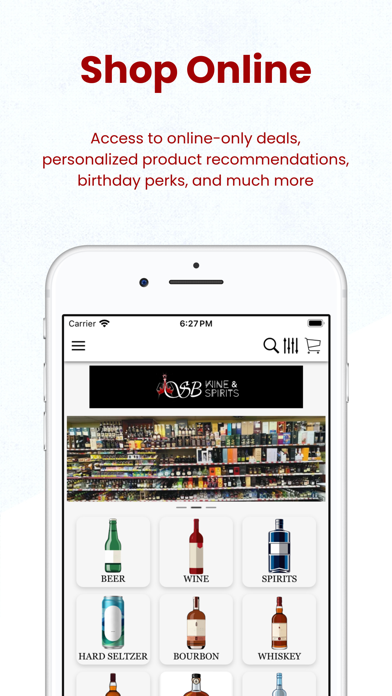 SB WINE AND SPIRIT Screenshot