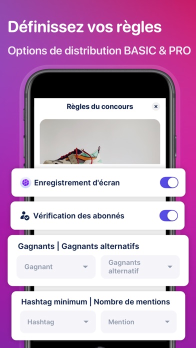 Screenshot #2 pour Rafi - Concours pour Instagram